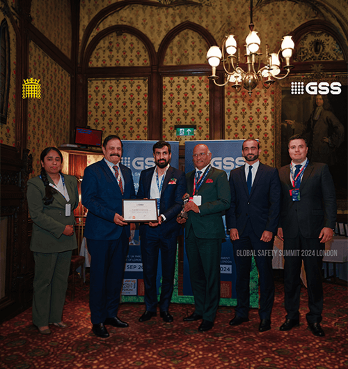 Best HSE award in construction sector - GSS