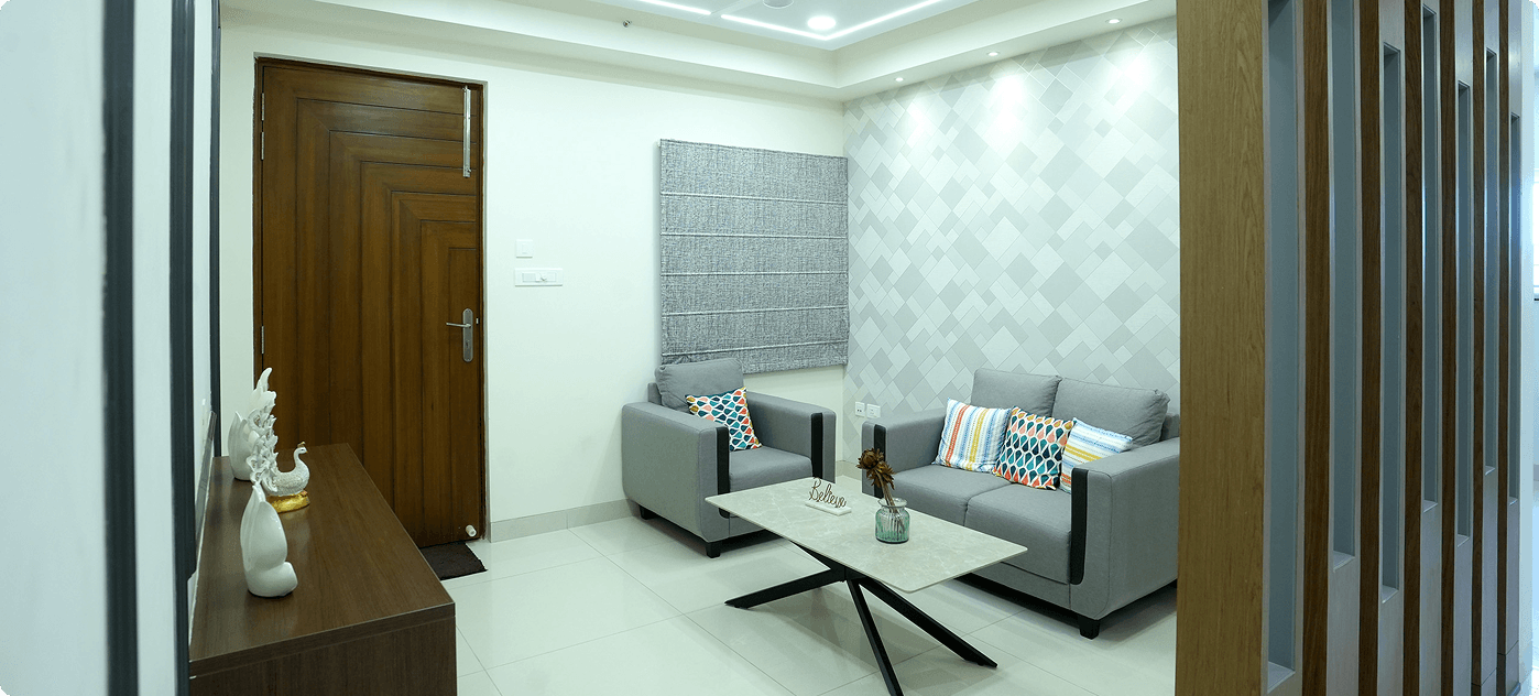 My Home Sayuk gallery – 3 BHK Drawing Room – Tellapur, Hyderabad