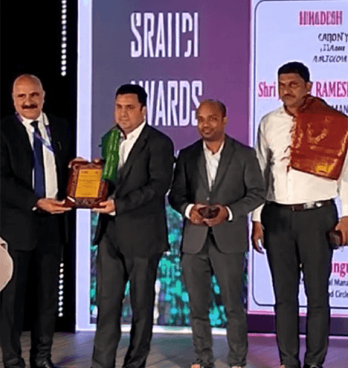 Certificate of Excellence” Award from SBI