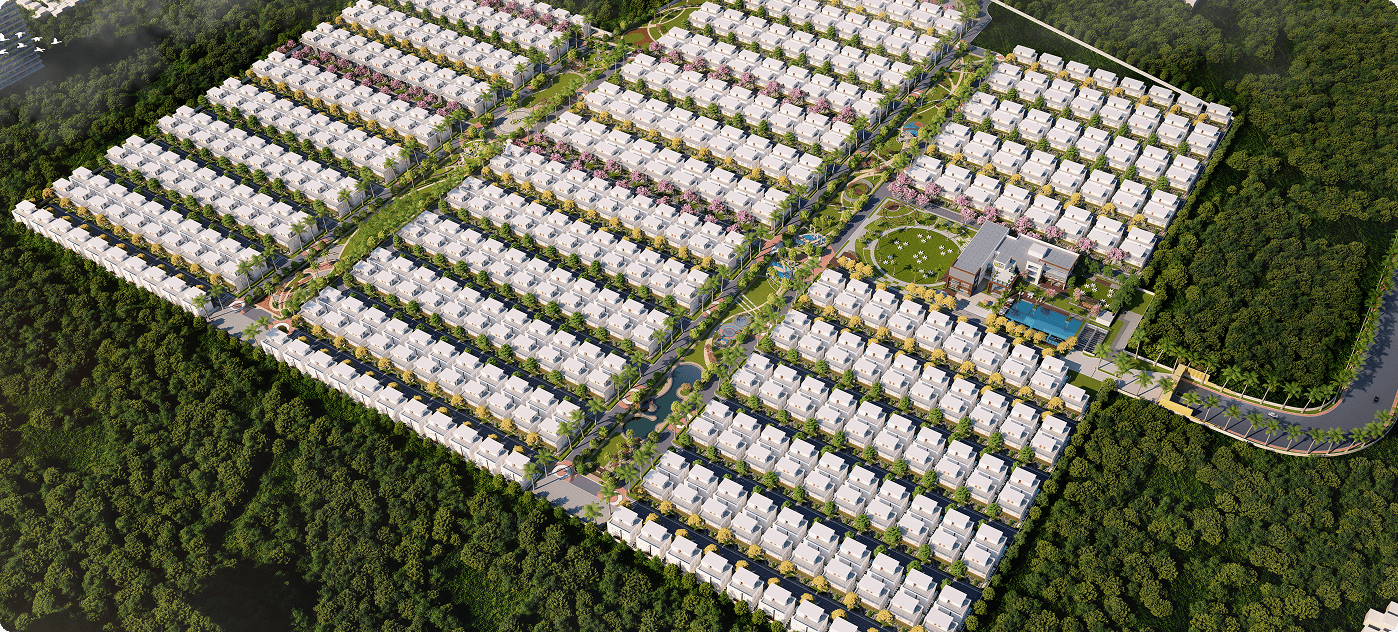 My Home Ankura gallery – Aerial View – Tellapur, Hyderabad