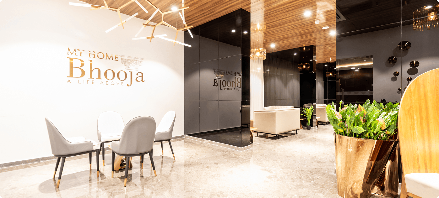 My Home Bhooja gallery – Club Luxe Business Lounge – Hyderabad