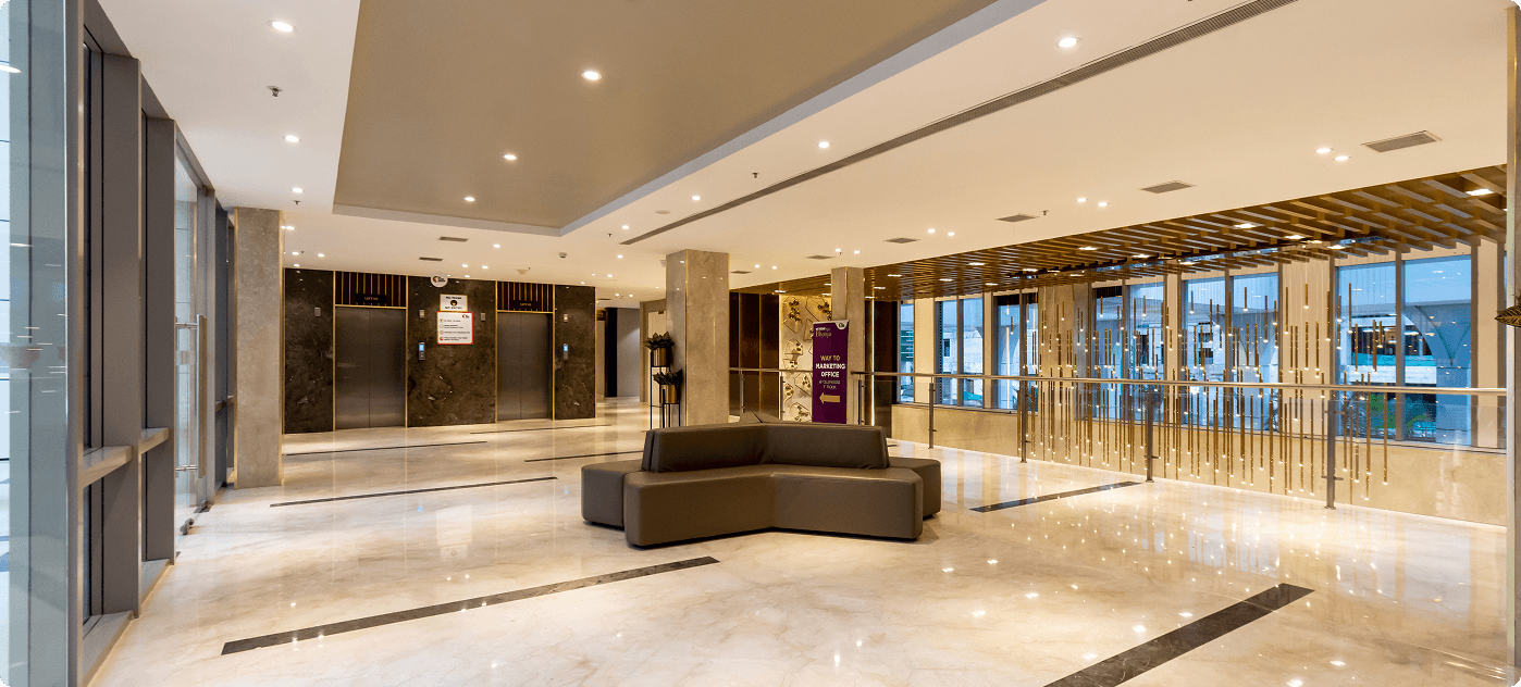 My Home Bhooja gallery – Club Luxe Lobby – Hyderabad
