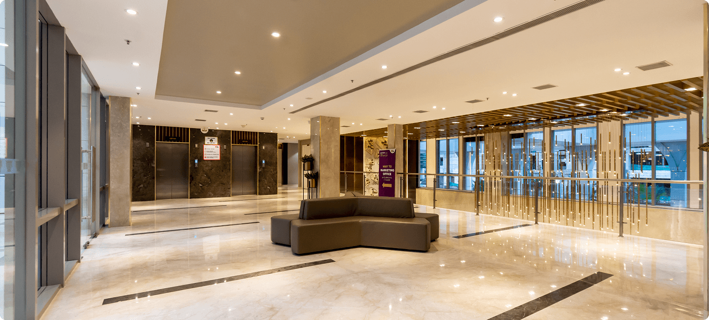 My Home Bhooja gallery – Club Luxe Lobby – Hyderabad