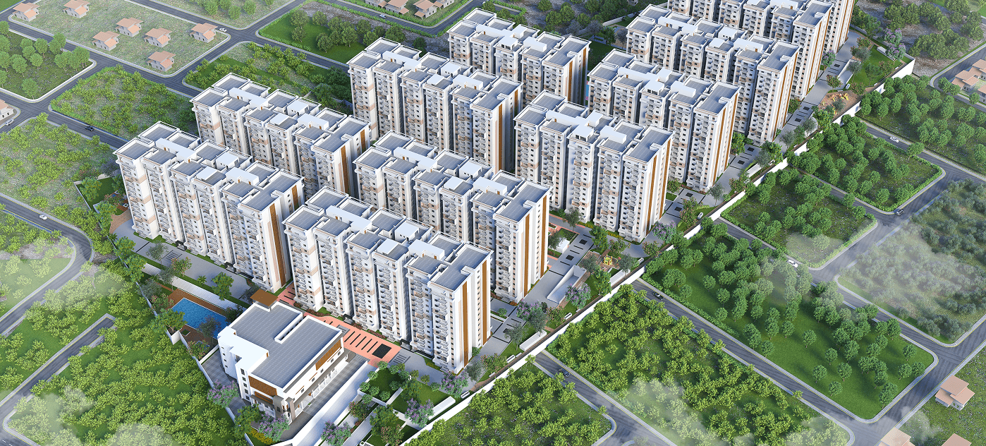 My Home Mangala gallery – Came Bird View – Kondapur, Hyderabad