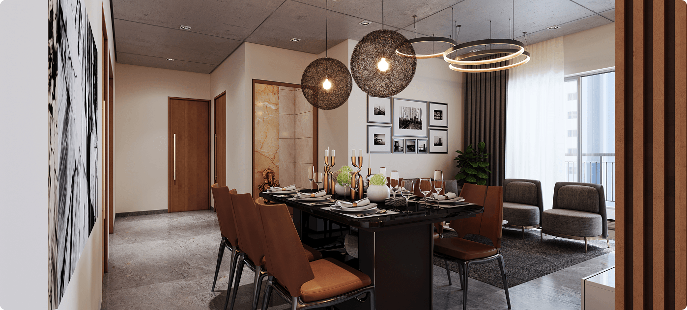 My Home Tridasa gallery – Dining Edit – Tellapur, Hyderabad