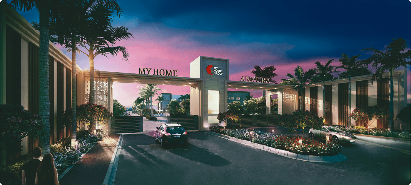 My Home Ankura gallery – Entrance Ankura – Tellapur, Hyderabad