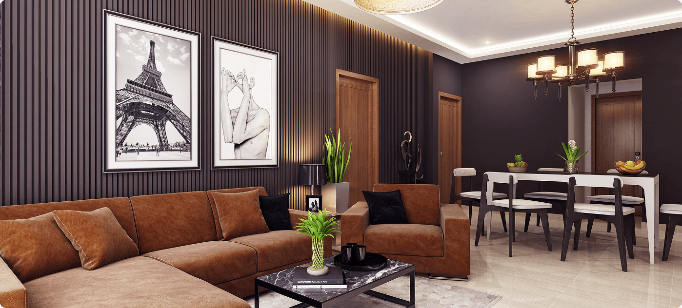 My Home Tarkshya gallery – Living – Kokapet, Hyderabad
