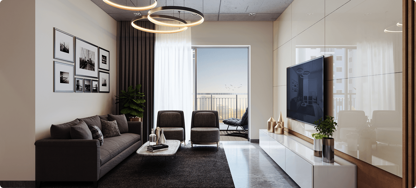 My Home Tridasa gallery – Living Edit – Tellapur, Hyderabad