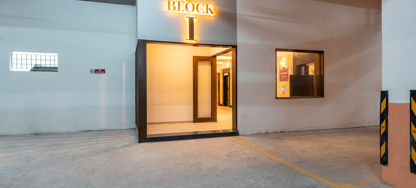 My Home Bhooja gallery – Building Lobby – Hyderabad