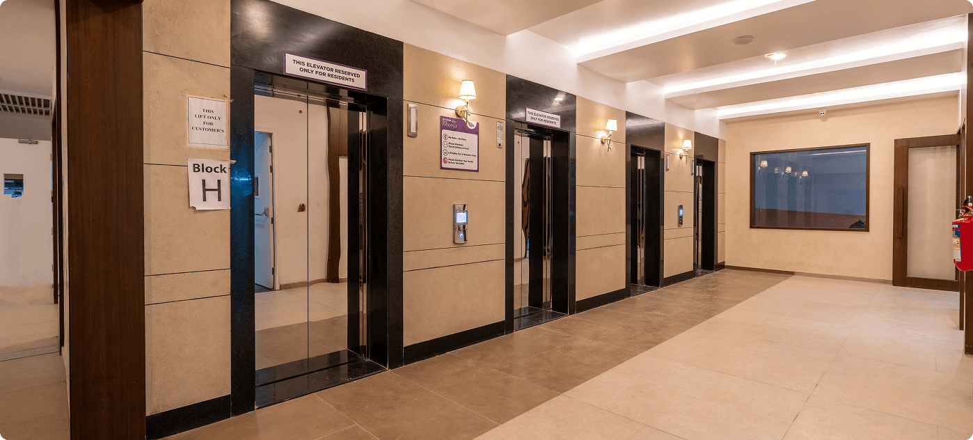 My Home Bhooja gallery – Building Lobby – Hyderabad