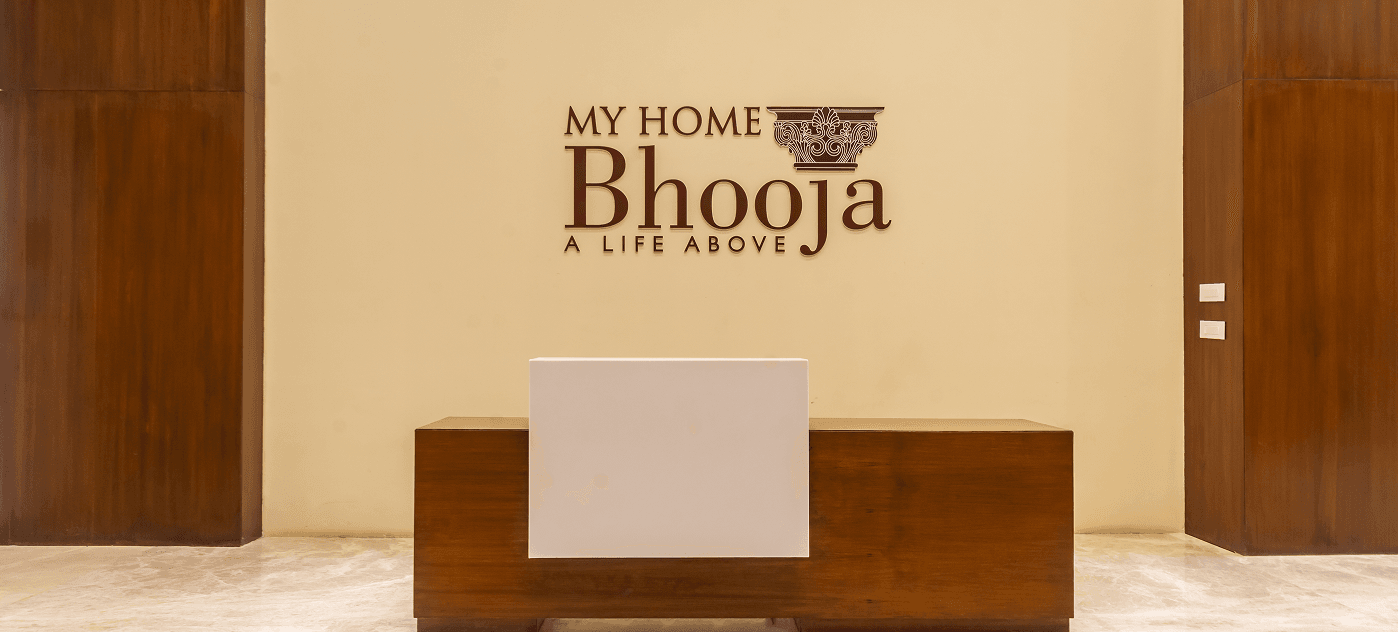 My Home Bhooja gallery – Building Lobby – Hyderabad