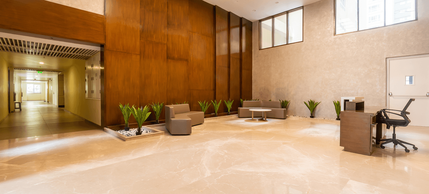 My Home Bhooja gallery – Building Lobby – Hyderabad