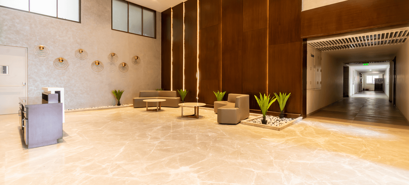 My Home Bhooja gallery – Building Lobby – Hyderabad