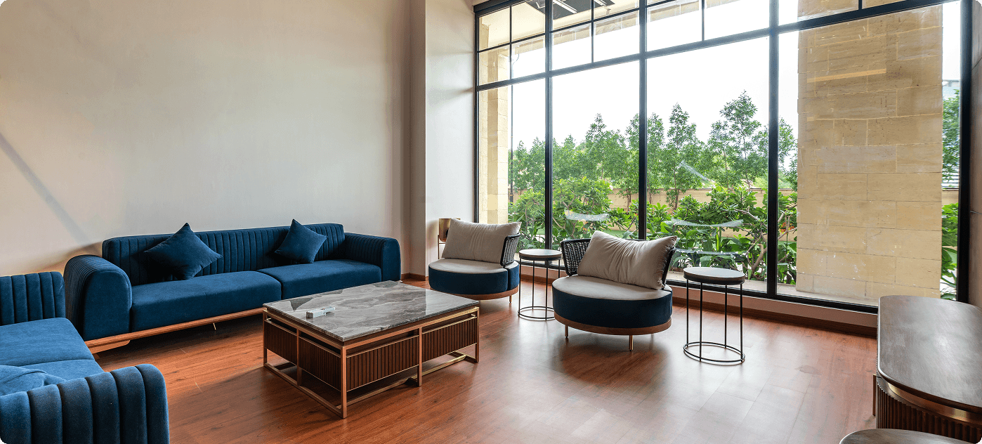 My Home Bhooja gallery – Tower Lobby – Hyderabad
