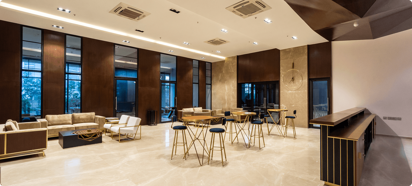 My Home Bhooja gallery – Tower Lobby – Hyderabad