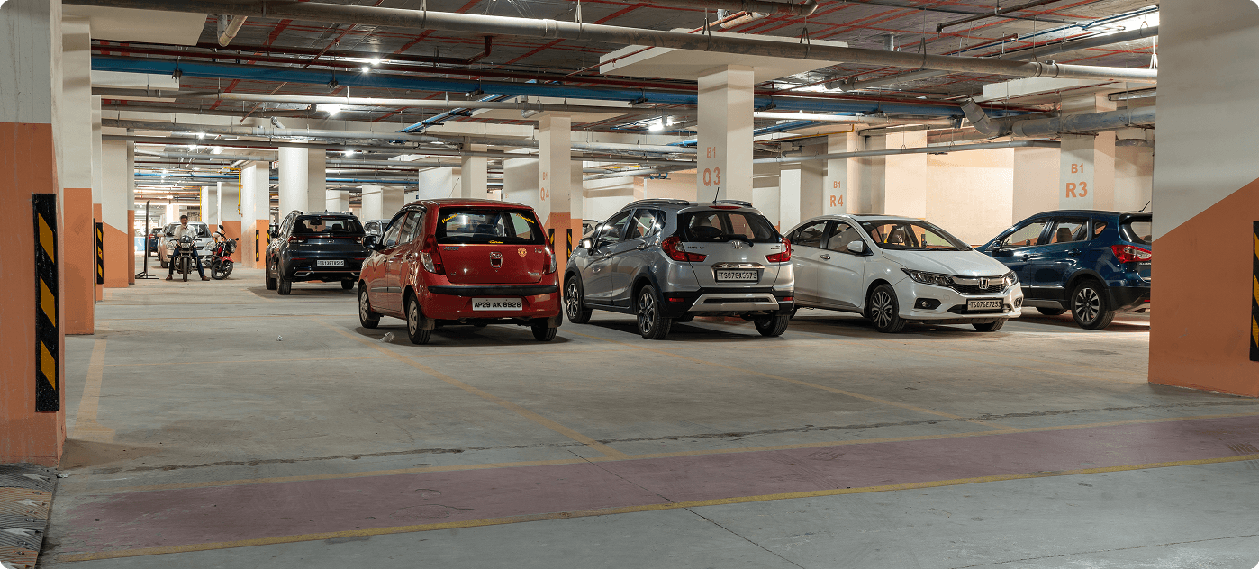 My Home Bhooja gallery – Ug Parking – Hyderabad