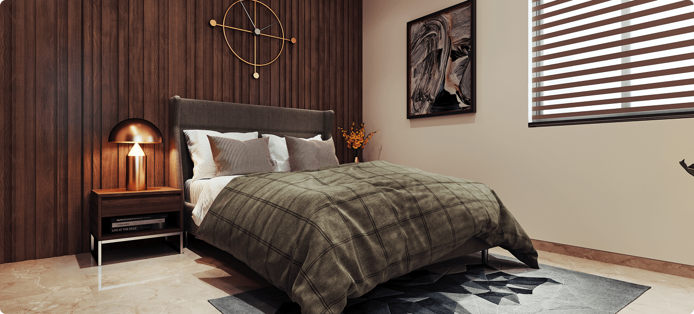 My Home Tridasa gallery – Master Bed Edit – Tellapur, Hyderabad