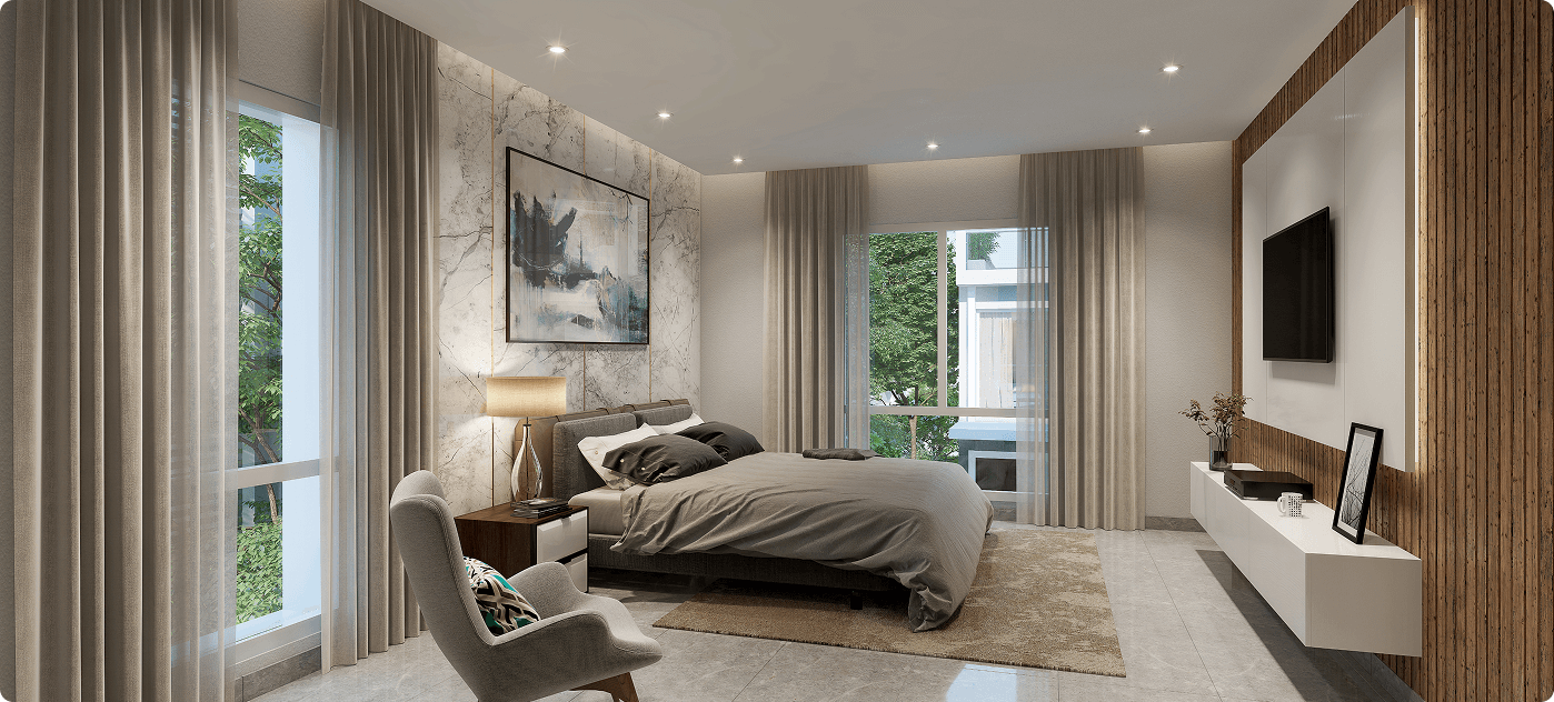 My Home Ankura gallery – Master Bedroom – Tellapur, Hyderabad