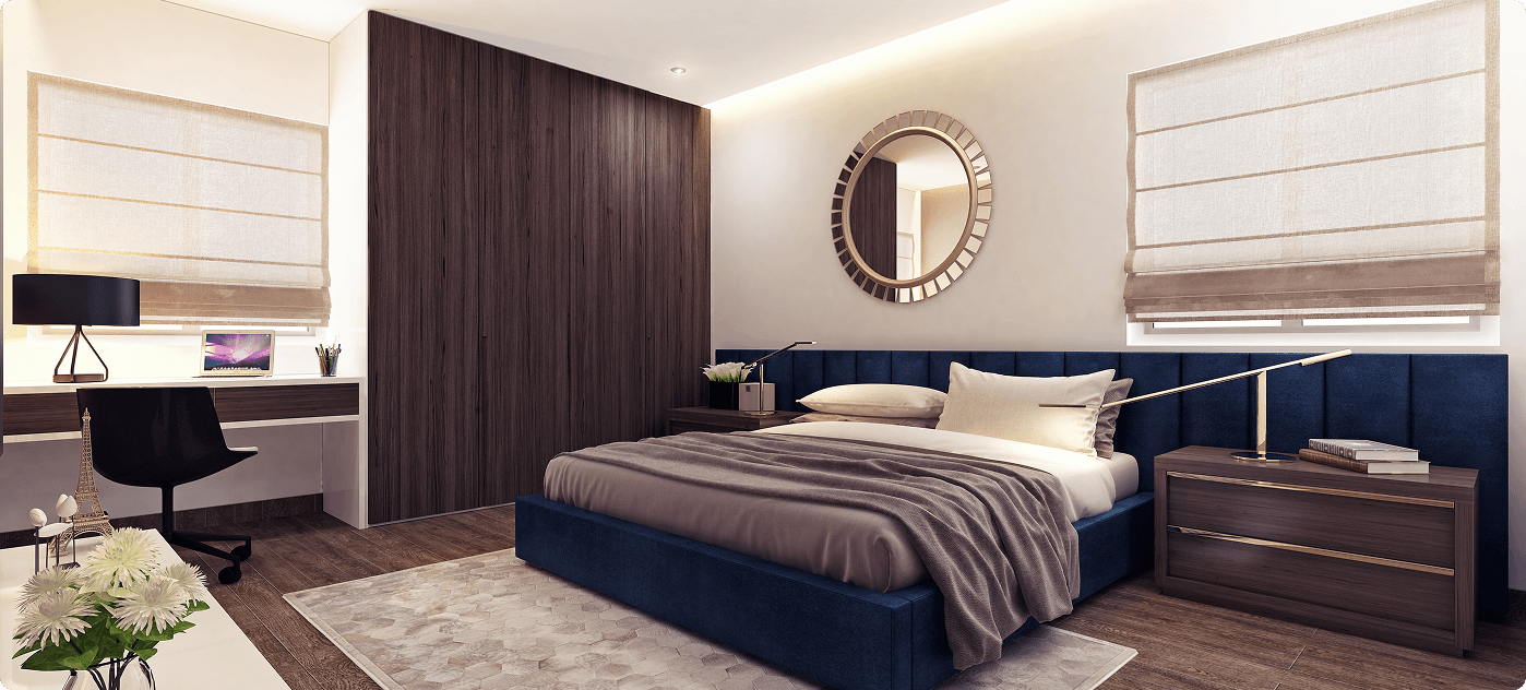 My Home Tarkshya gallery – Master Bedroom – Kokapet, Hyderabad