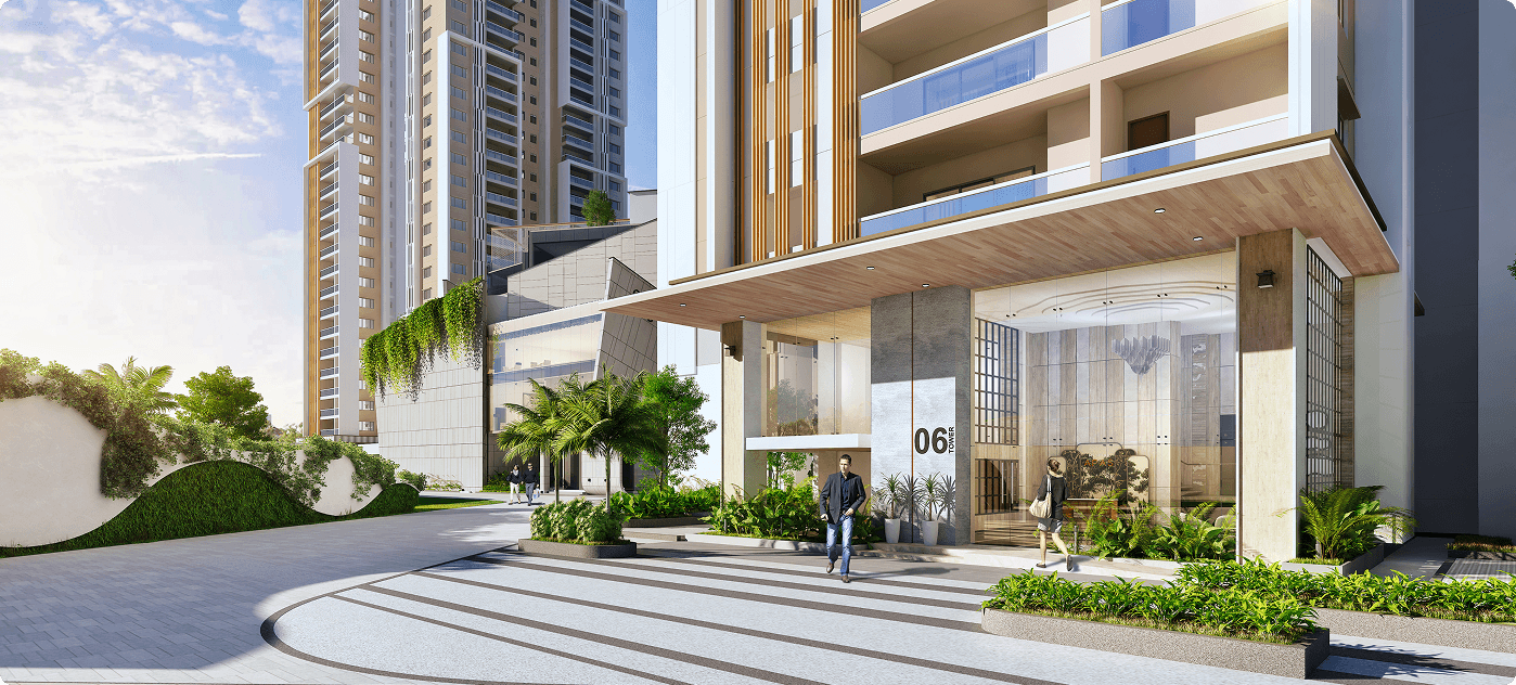My Home Apas gallery – Tower Entry – Kokapet, Hyderabad