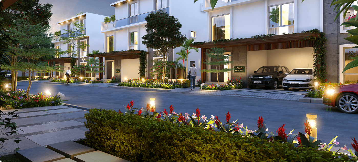 My Home Ankura gallery – West Villa Street View – Tellapur, Hyderabad