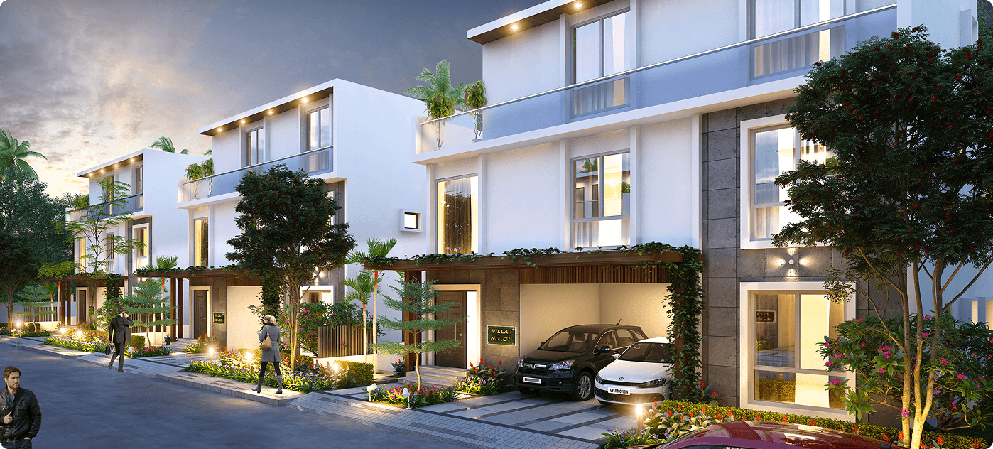 My Home Ankura gallery – West Villa Street View – Tellapur, Hyderabad